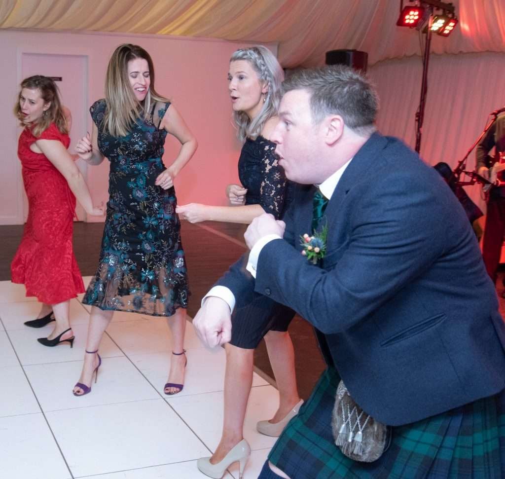 Lotta laughs, fun and dancing - Stephen & Reva at Dunkeld House Hotel 12