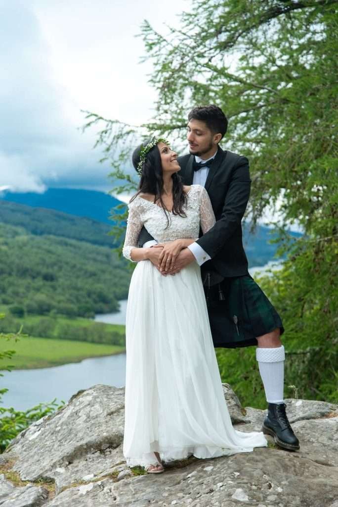 A Highland wedding - Tom & Sarah 10