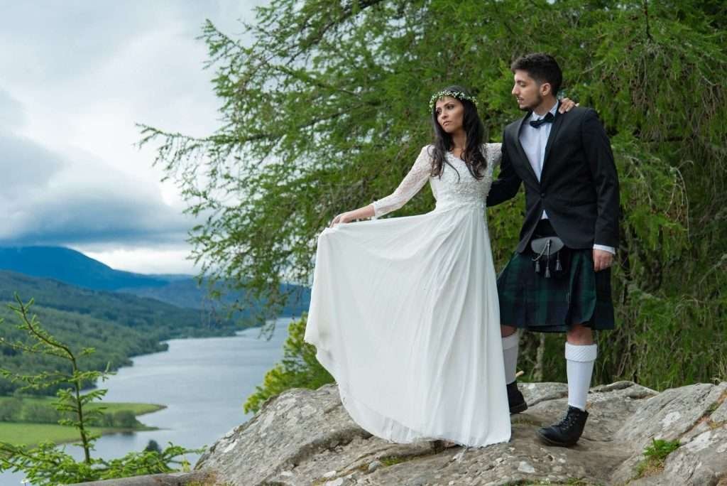 A Highland wedding - Tom & Sarah 11