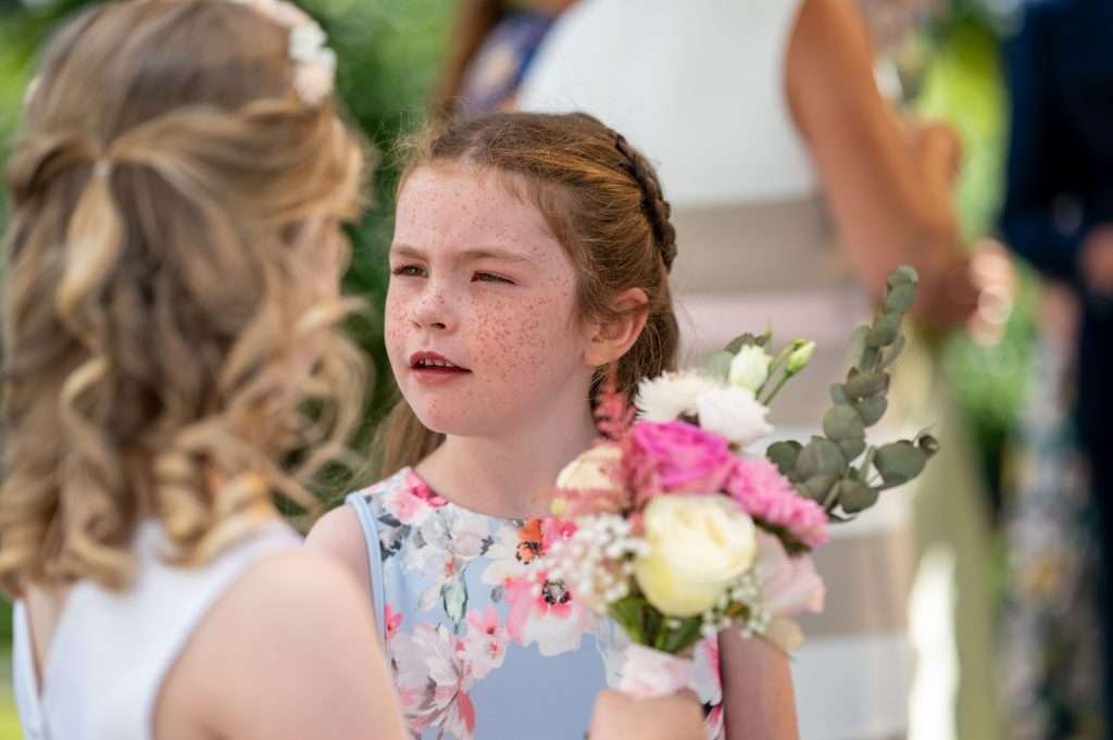 candid - kids at weddings