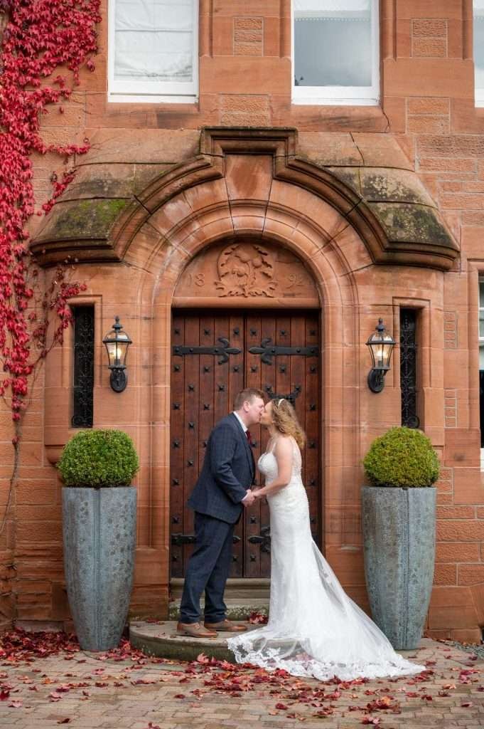 Darren and Laura at Fonab Castle 5