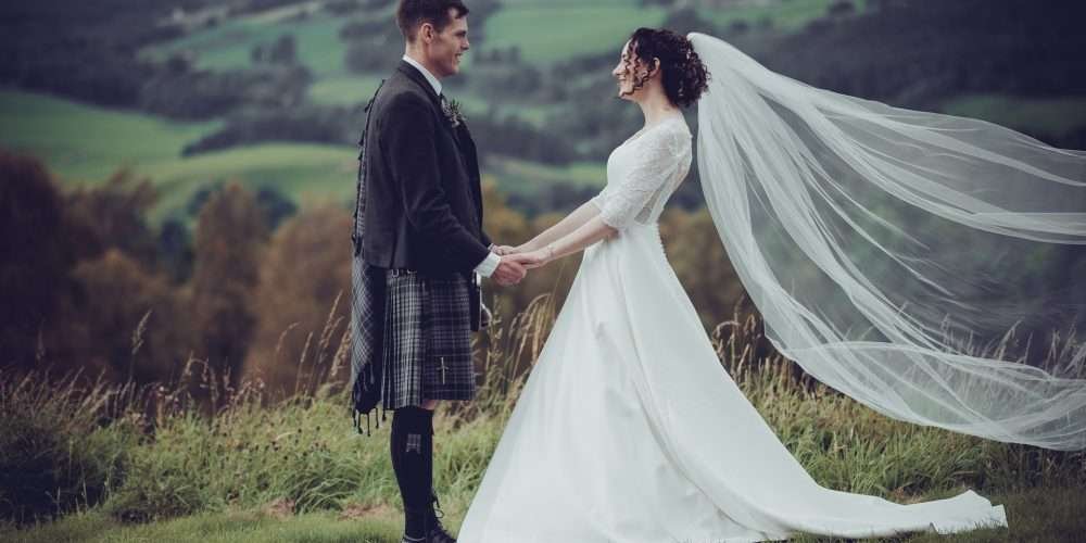 Jonathan and Kathryn at Crieff Hydro- Wedding