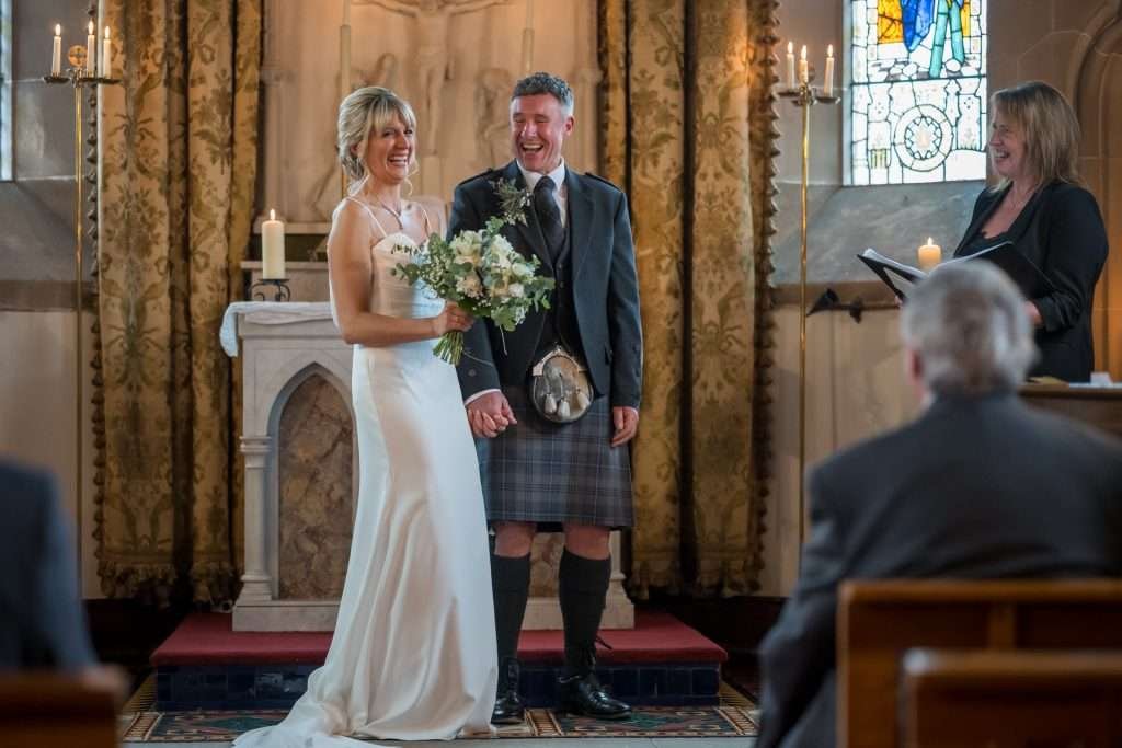 Colin and Yvonne at Cromlix Hotel 1
