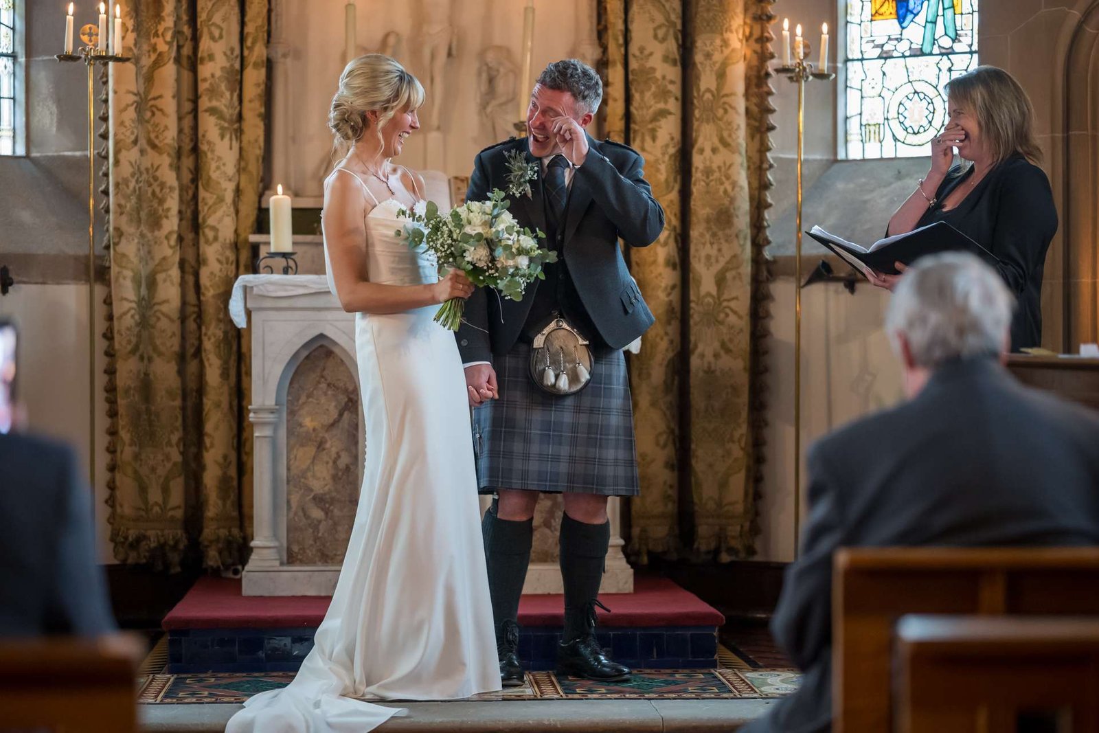 Colin and Yvonne at Cromlix, Dunblane