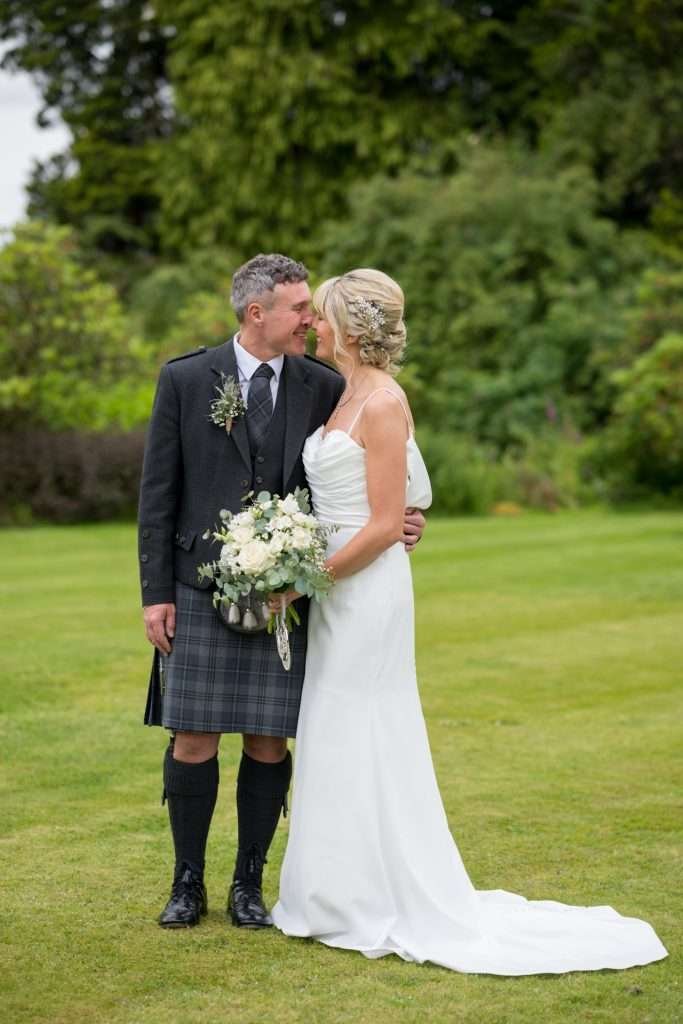 Colin and Yvonne at Cromlix Hotel 13