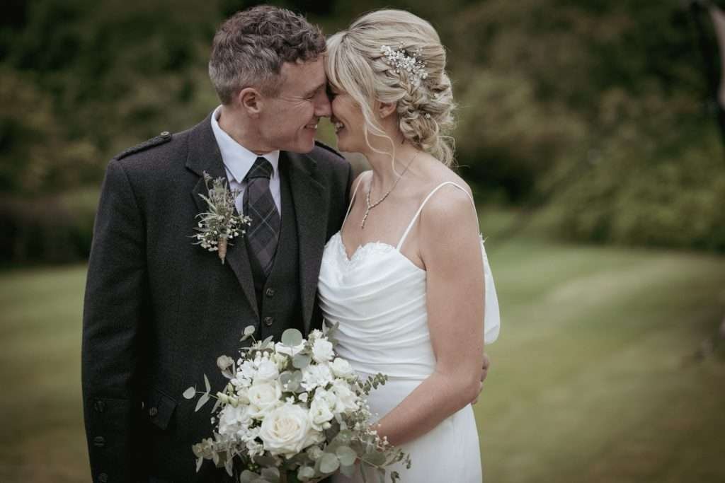 Colin and Yvonne at Cromlix Hotel 14