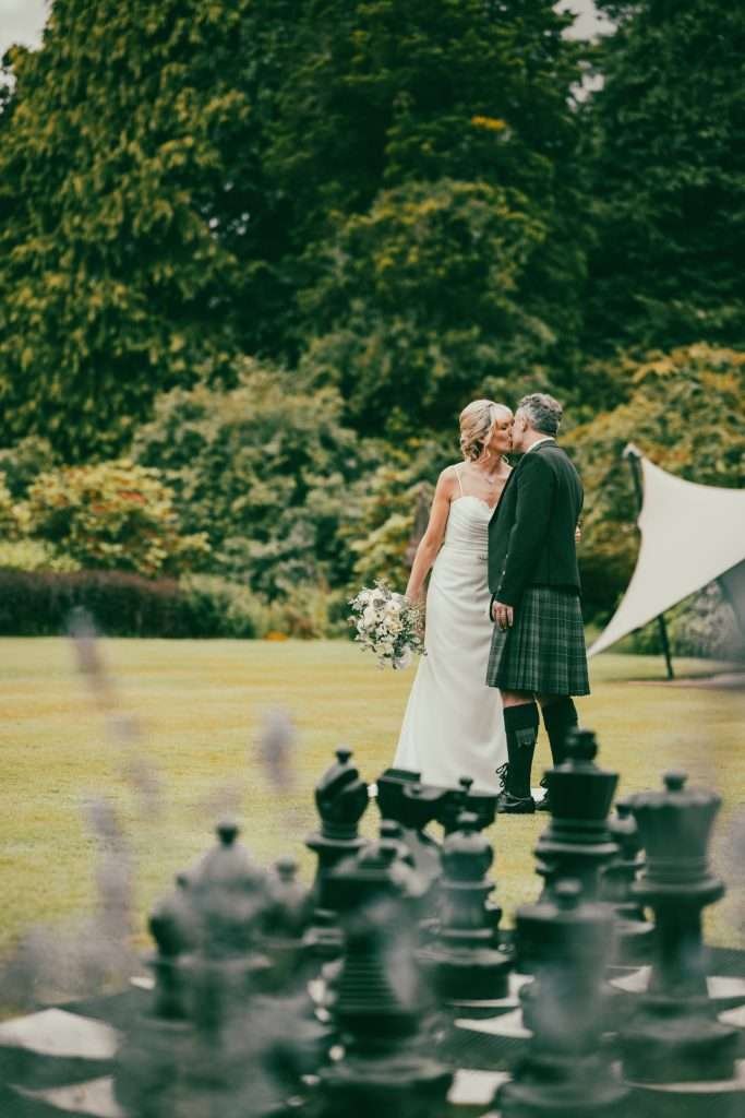 Colin and Yvonne at Cromlix Hotel 15