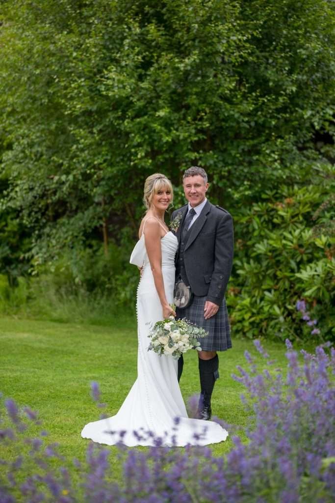 Colin and Yvonne at Cromlix Hotel 17
