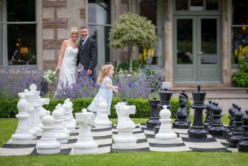 Colin and Yvonne at Cromlix Hotel 18