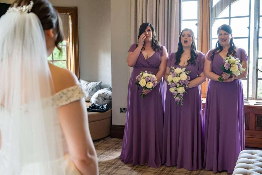 The bridal suite at Murrayshall House Hotel