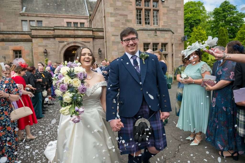 Kayleigh and Gregor at Murrayshall 6