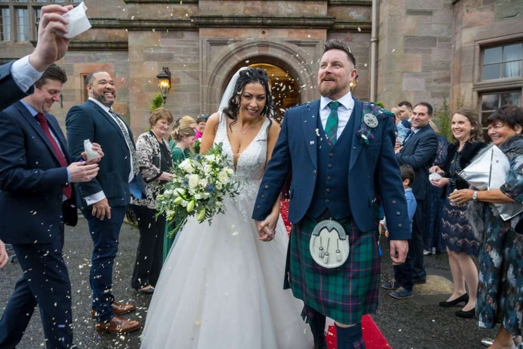 Kieran and Lesley at Murrayshall House Hotel 4