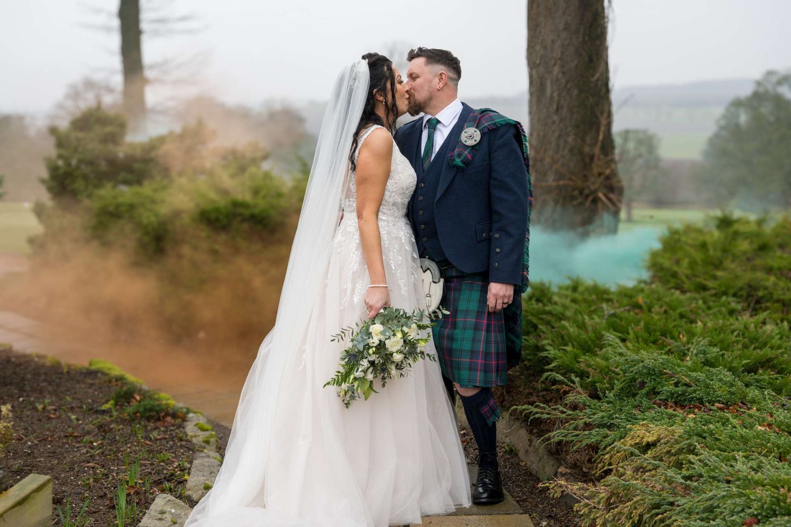 Kieran and Lesley at Murrayshall House Hotel