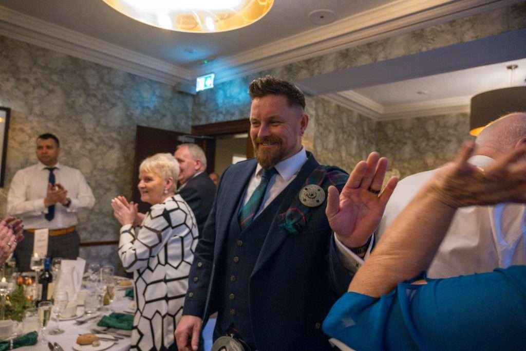 Kieran and Lesley at Murrayshall House Hotel 20