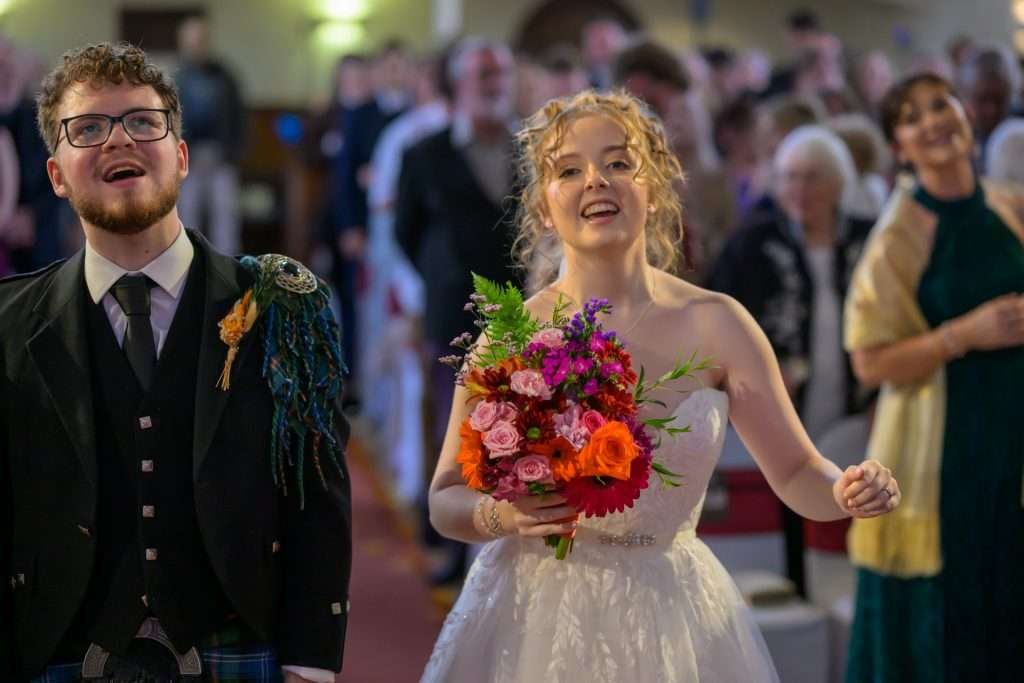 Wedding of Bethan and Simeon, Gorebridge and Melville Castle 4