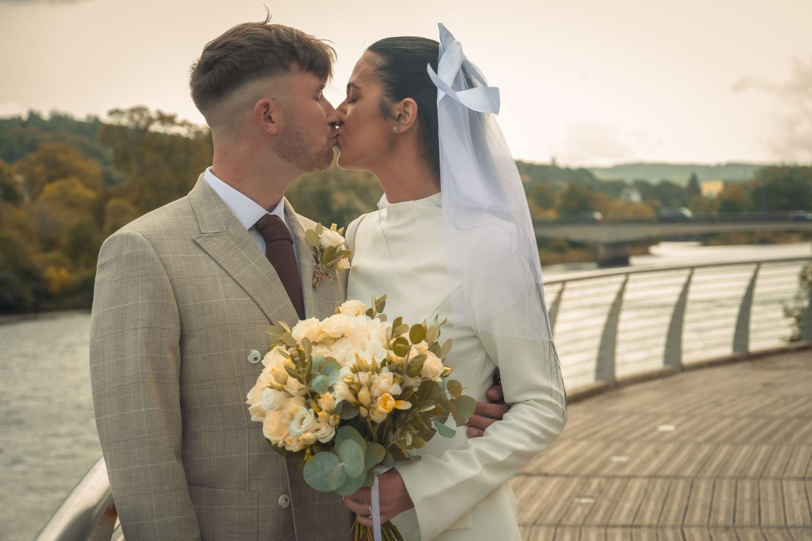 Ben and Gabriella get married at Perth Registry Office