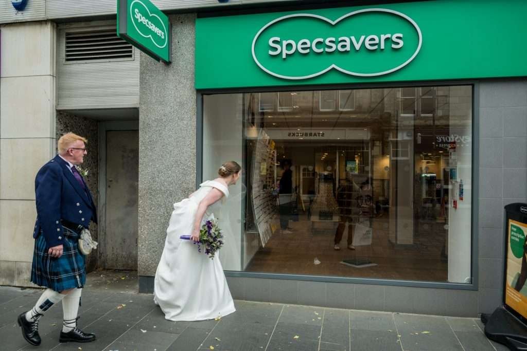 Denise and John get married, Salutation Hotel Perth 2