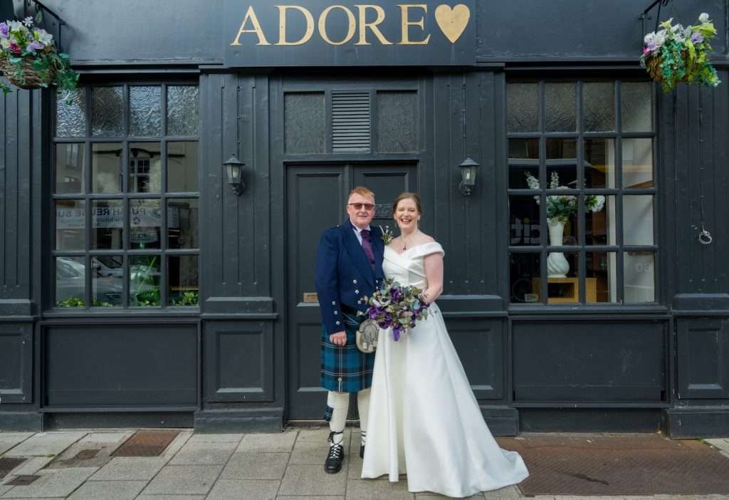 Denise and John get married, Salutation Hotel Perth 5