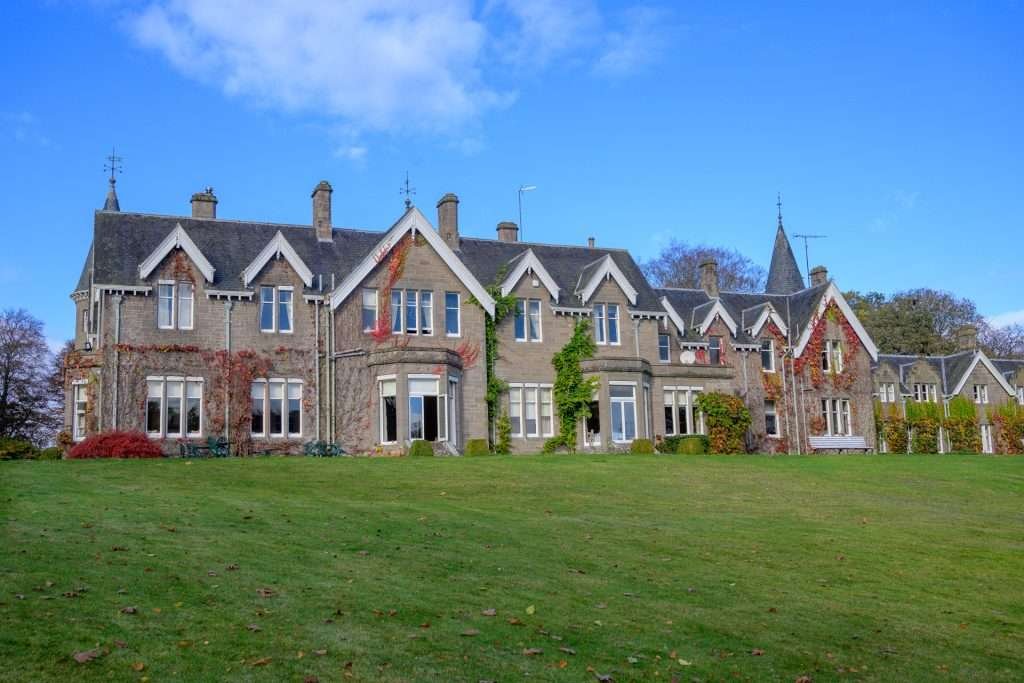 Ian and Linda at Ballathie House 1