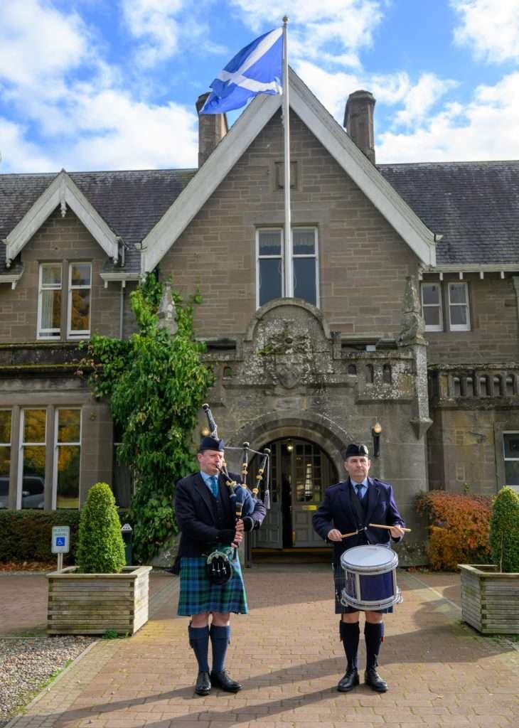 Ian and Linda at Ballathie House 4