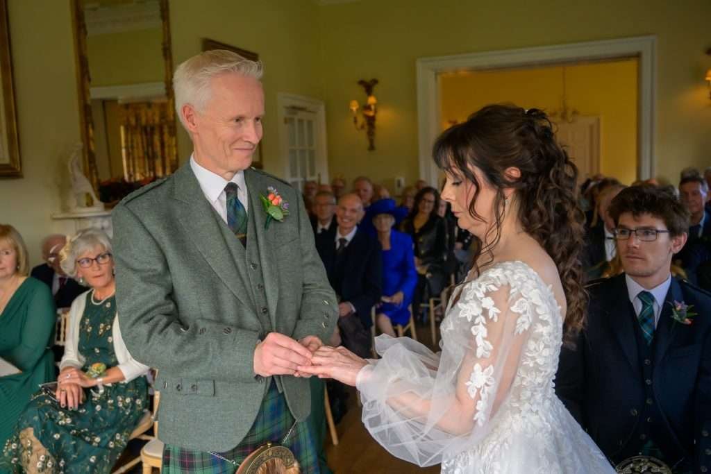 Ian and Linda at Ballathie House 7