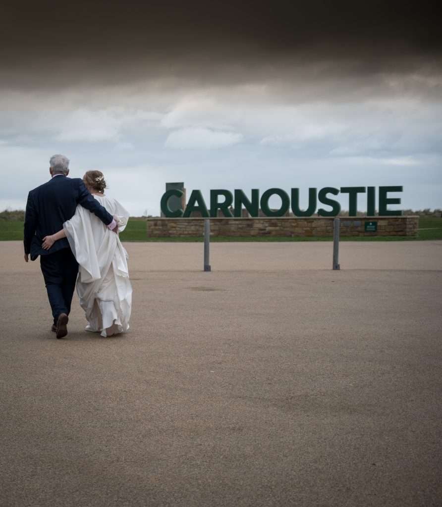 John and Aileen at Carnoustie Golf Club 6