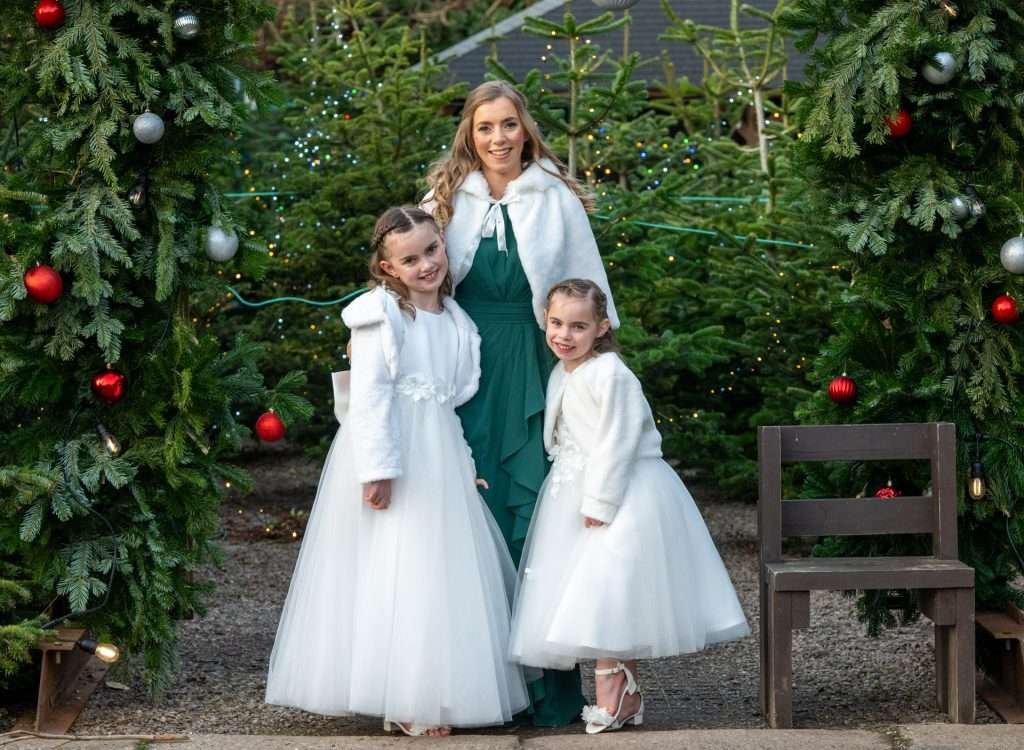 Kirsty & Robin’s Countryside Christmas Barn Wedding 5