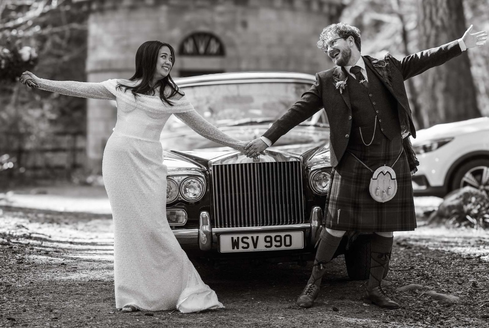 Maxine and Ben, Hermitage and Dunkeld House Hotel