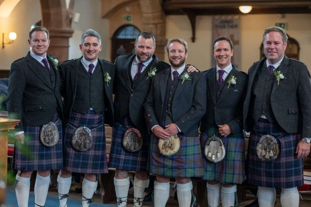 Blairgowrie Parish Church wedding