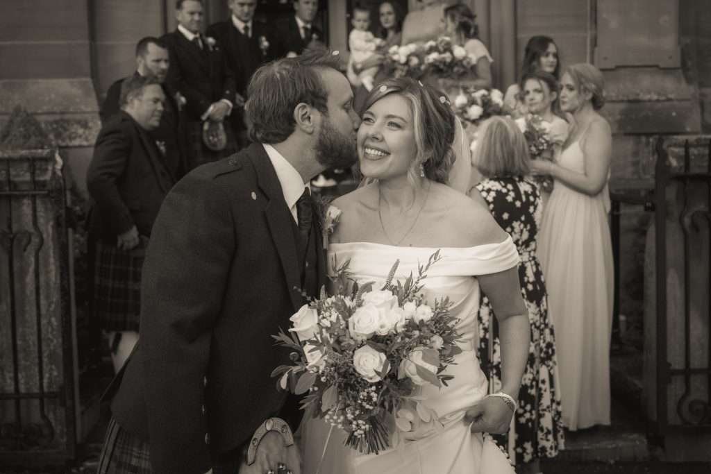 Blairgowrie Parish Church wedding