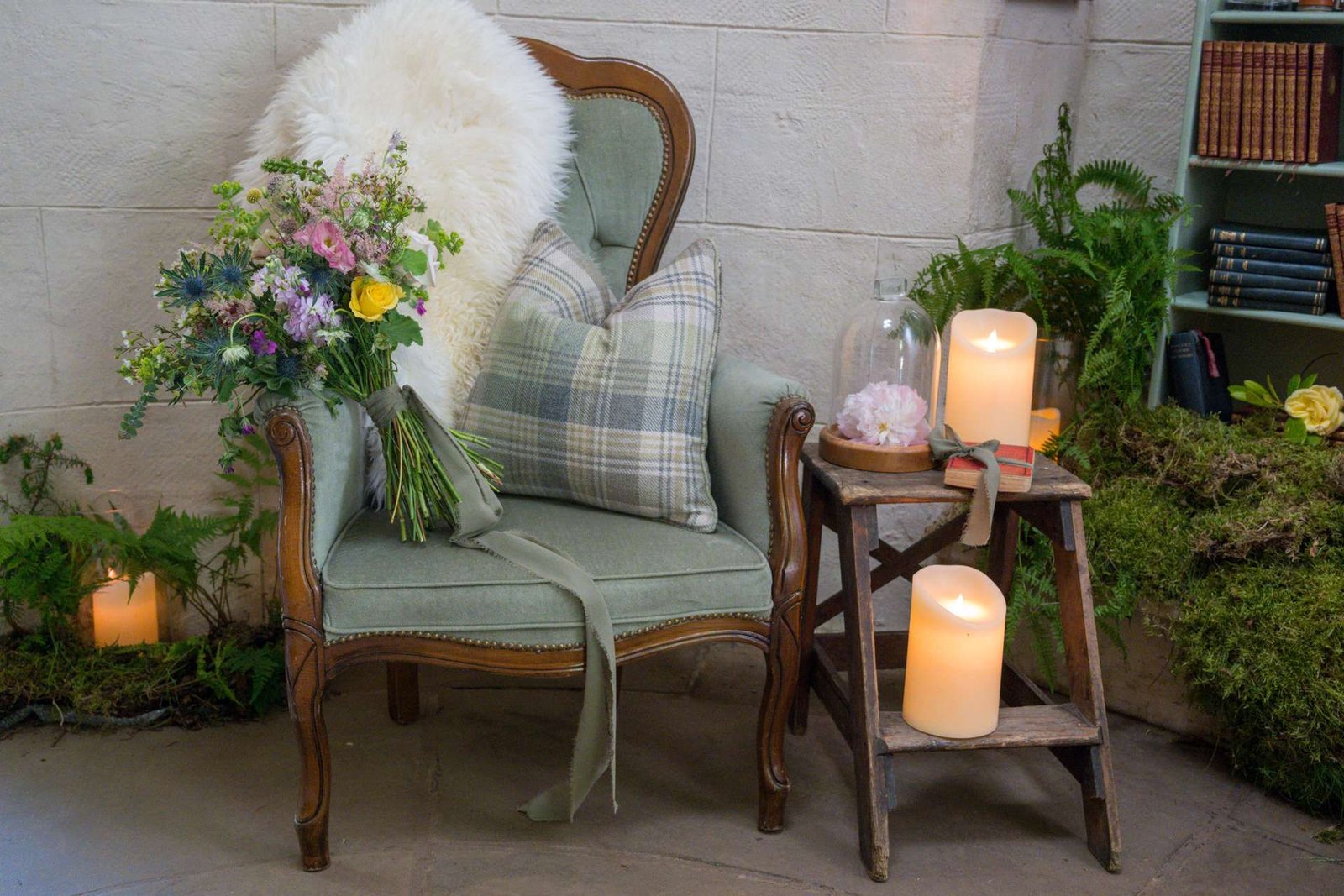 Tom and Kimberley get married at The Hermitage, Dunkeld