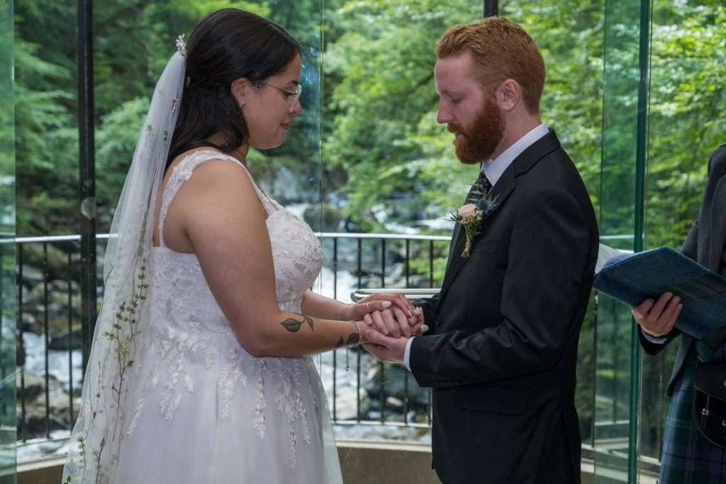 Tom and Kimberley get married at The Hermitage, Dunkeld 5