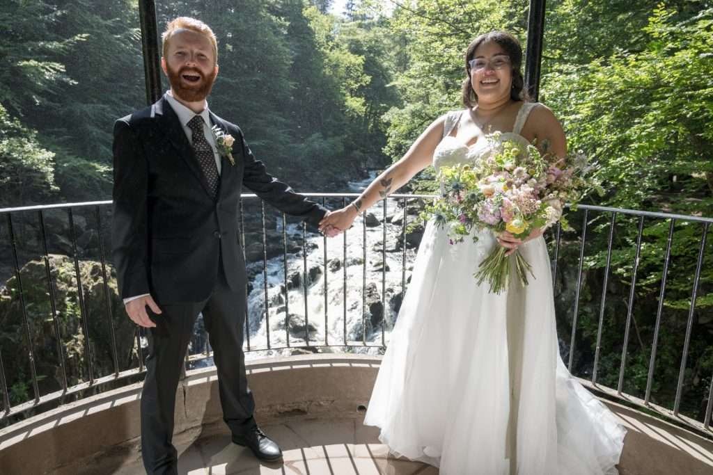 Tom and Kimberley get married at The Hermitage, Dunkeld 8